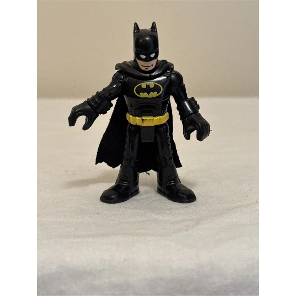 Batman Figure Lot 4pc Kenner Batcycle Imaginext Lego Duplo DC Comics